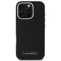 เคส MagSafe PU Full Wrapped สำหรับ iPhone 16 Pro Max สี Black จากแบรนด์ KARL LAGERFELD