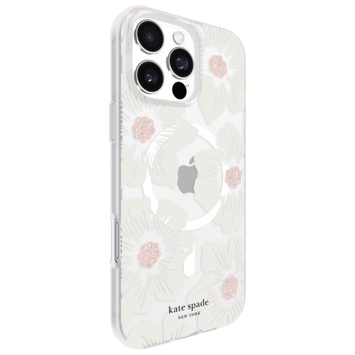 เคสกันกระแทก iPhone 16 Pro Max Kate Spade Prints MagSafe สี Hollyhock Floral