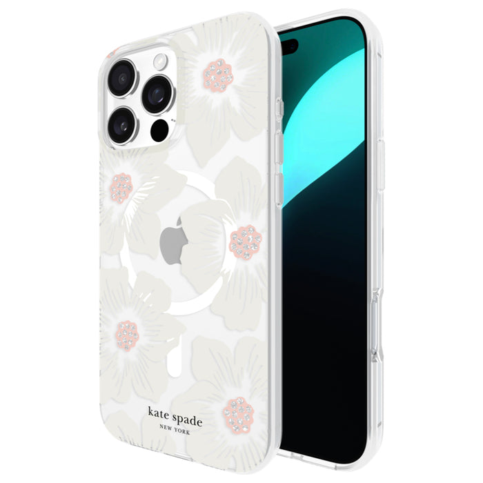 เคสกันกระแทก iPhone 16 Pro Max Kate Spade Prints MagSafe สี Hollyhock Floral