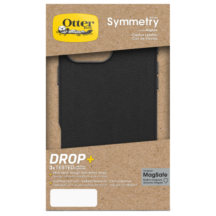 เคสกันกระแทก iPhone 16 Pro Max Otterbox Symmetry Cactus Leather สี Noir Ash Black