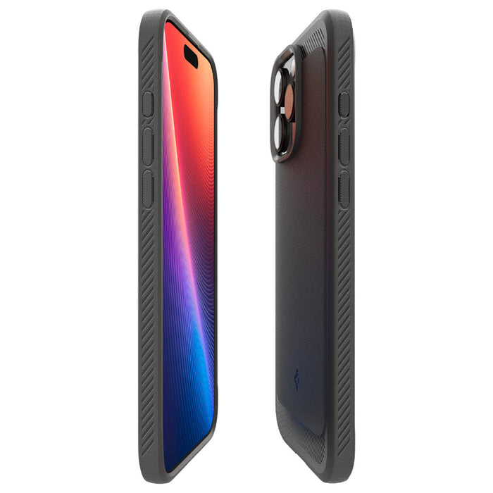 เคสกันกระแทก iPhone 16 Pro Max Spigen Rugged Armor Magfit สี Matte Gray