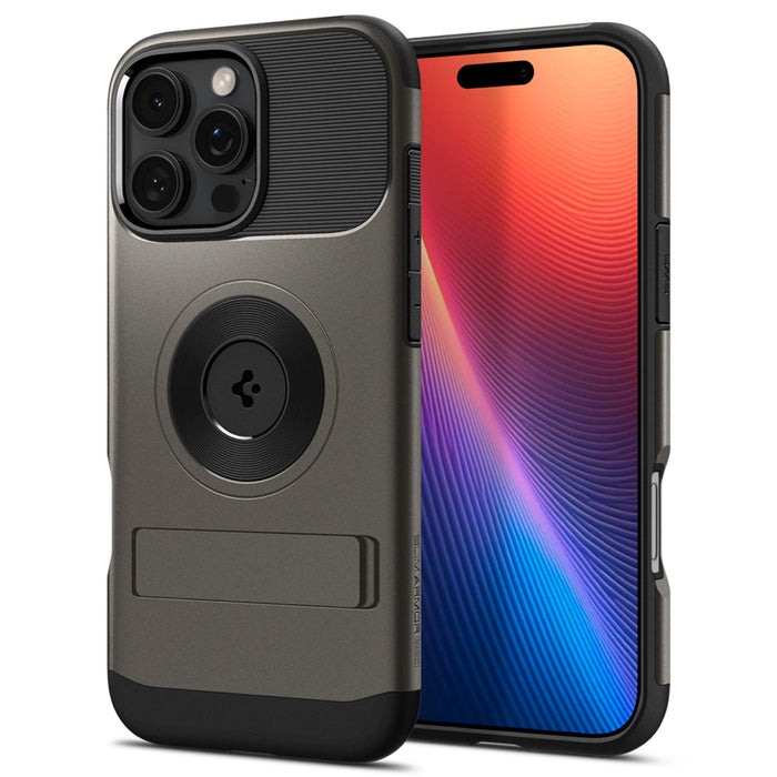 เคสไอโฟน Slim Armor Magfit สำหรับ iPhone 16 Pro Max สี Gunmetal จากแบรนด์ SPIGEN