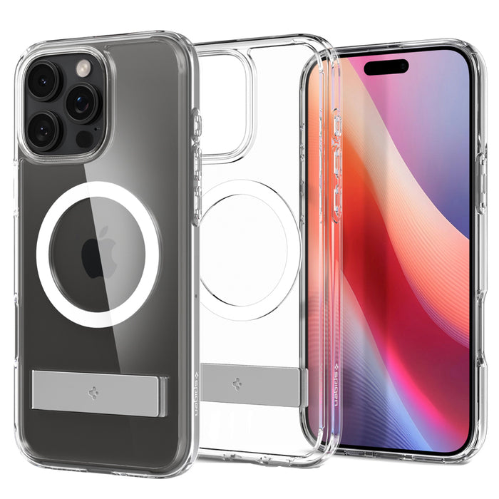 เคสใส iPhone 16 Pro Max Spigen Ultra Hybrid S Magfit สี Crystal Clear