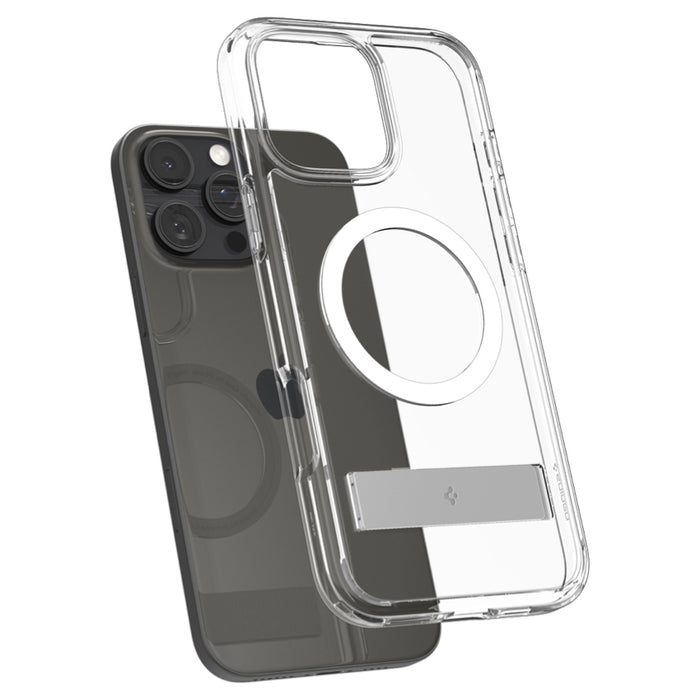 เคสใส iPhone 16 Pro Max Spigen Ultra Hybrid S Magfit สี Crystal Clear