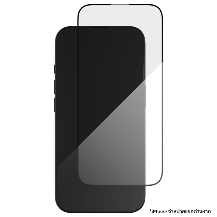 ฟิล์มกันรอยแบบใส Glass Plus Edge สำหรับ iPhone 16 Pro จากแบรนด์ ZAGG