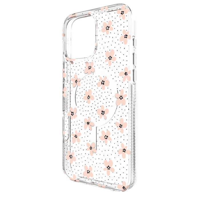 เคสกันกระแทก iPhone 16 Pro Max Zagg Milan Snap สี Floral Pink Daisies