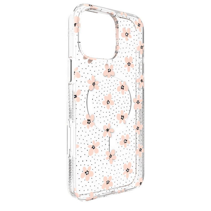 เคสกันกระแทก iPhone 16 Pro Max Zagg Milan Snap สี Floral Pink Daisies