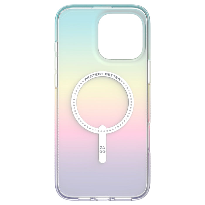 เคสกันกระแทก iPhone 16 Pro Max Zagg Milan Snap สี Iridescent