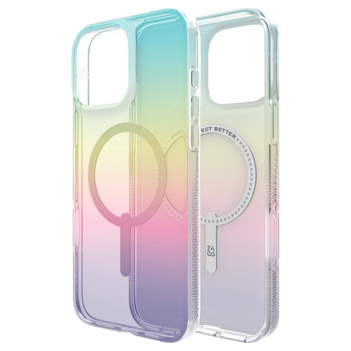เคสกันกระแทก iPhone 16 Pro Max Zagg Milan Snap สี Iridescent