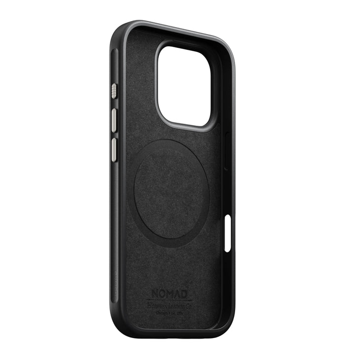 เคสหนัง iPhone 16 Pro Nomad Modern Horween - Green Chrome