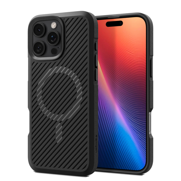 เคสกันกระแทก iPhone 16 Pro Spigen Core Armor Magfit สี Matte Black