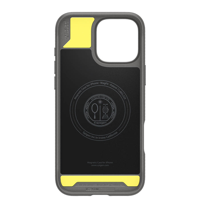 เคสกันกระแทก iPhone 16 Pro Spigen Rugged Armor Magfit สี Gray