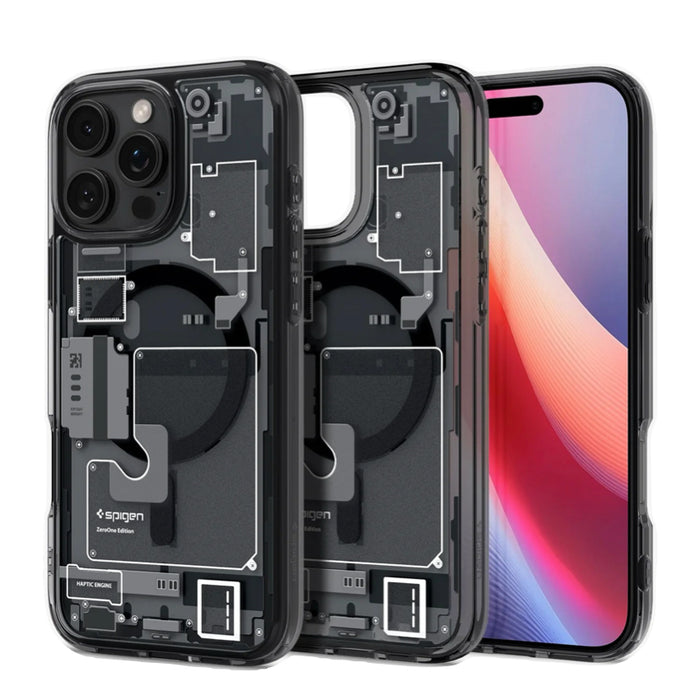 เคสกันกระแทก iPhone 16 Pro Spigen Ultra Hybrid Magfit สี Zero One