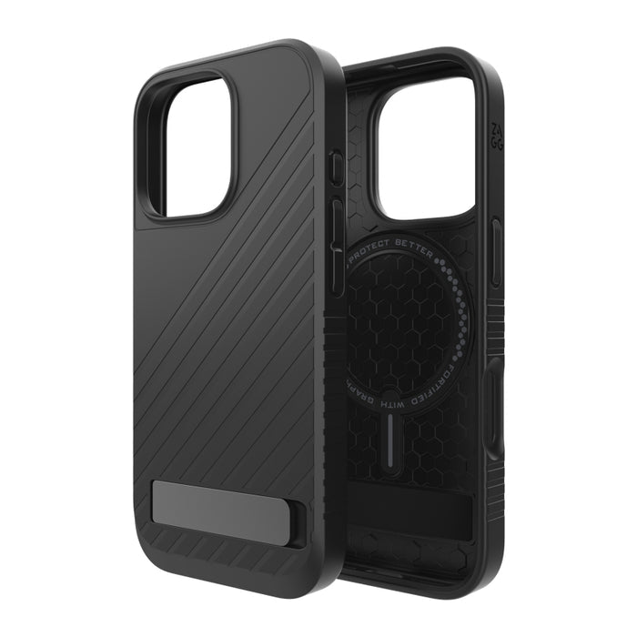 เคสไอโฟน Denali Snap KS สำหรับ iPhone 16 Pro สี Black กันกระแทก 5 เมตร แบรนด์ ZAGG