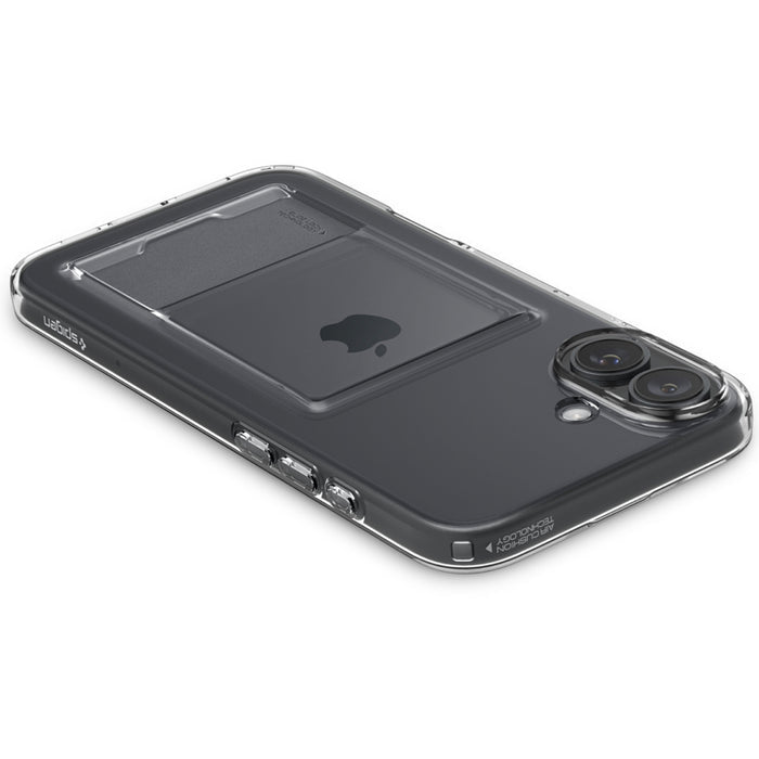 เคสกันกระแทก iPhone 16 Spigen Crystal Slot สี Crystal Clear