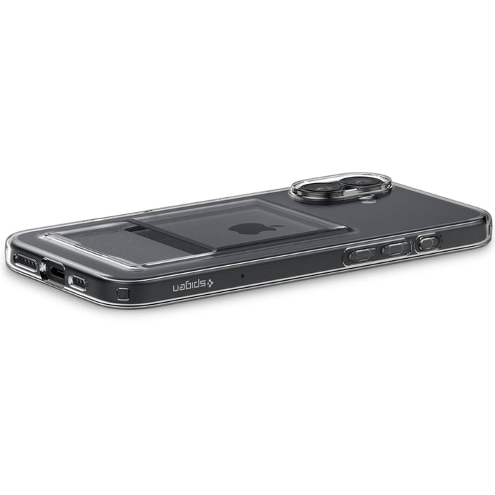 เคสกันกระแทก iPhone 16 Spigen Crystal Slot สี Crystal Clear