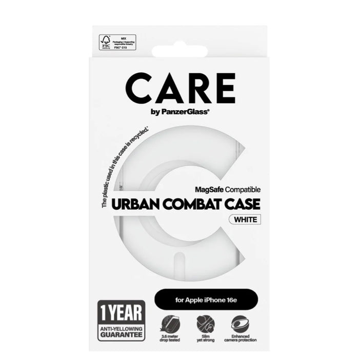 เคสกันกระแทก iPhone 16e Care Flagship Urban Combat Magsafe สี Transparent