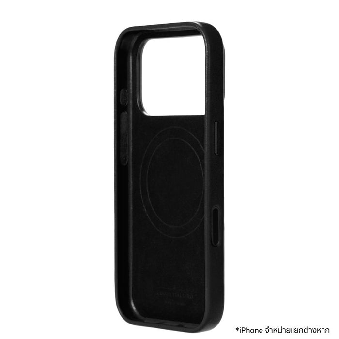 เคสกันกระแทก iPhone 17 Pro Alto Clop Leather Magnetic - Raven