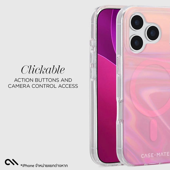 เคสกันกระแทก Case Mate iPhone 17 Pro Max เอฟเฟกต์สีรุ้ง Iridescent ป้องกัน UV กันกระแทก 12 ฟุต รองรับ MagSafe ผลิตจากวัสดุรีไซเคิล ดีไซน์สวย ใช้งานสบาย