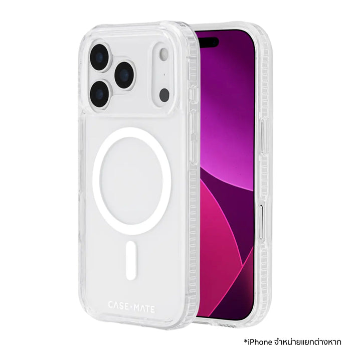 Case Mate iPhone 17 Pro Tough Plus Clear รองรับ MagSafe