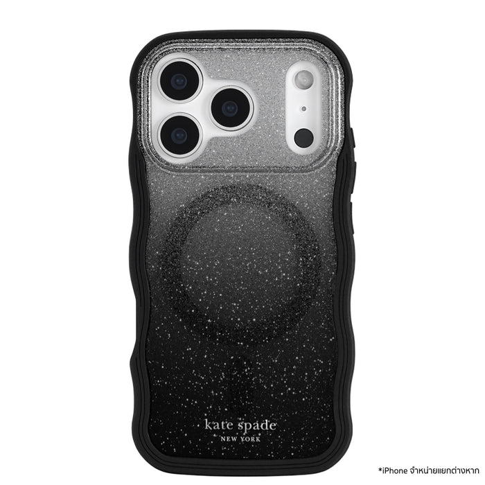 เคส iPhone 17 Pro Kate Spade Wavy Nightfall กันกระแทก รองรับ MagSafe