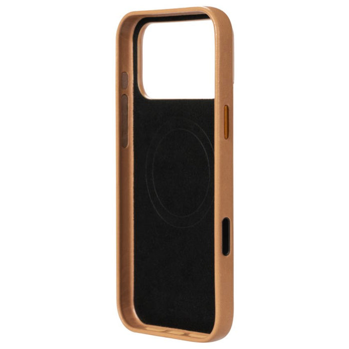 เคสกันกระแทก iPhone 17 Pro Max Alto Clop Leather Magnetic - Mocha Brown
