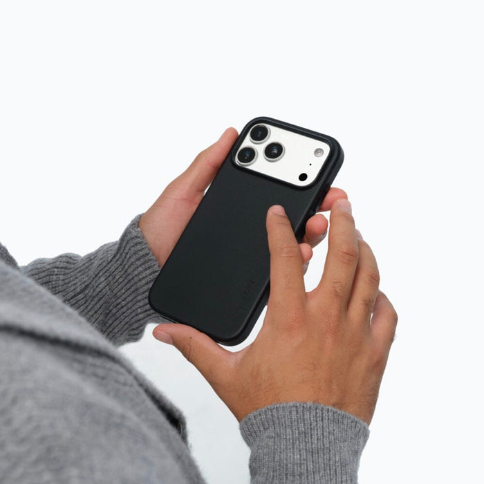 เคสไอโฟน Snap Phone (MOVAS) สำหรับ iPhone 17 Pro Max - Jet Black จับถนัดมือ แบรนด์ MOFT