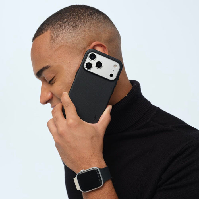 เคสไอโฟน Snap Phone (MOVAS) สำหรับ iPhone 17 Pro - Jet Black ดีไซน์สวย แบรนด์ MOFT