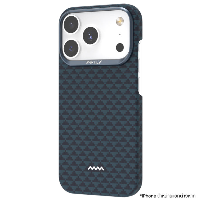 เคสไอโฟน Aramid รองรับ MagSafe สำหรับ iPhone 17 Pro Max - Profound ดีไซน์เส้นใยอะรามิด จากแบรนด์ RAPTIC