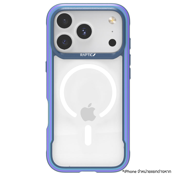เคสไอโฟน Shield Classic รองรับ MagSafe สำหรับ iPhone 17 Pro Max สี Iridescent จากแบรนด์ RAPTIC