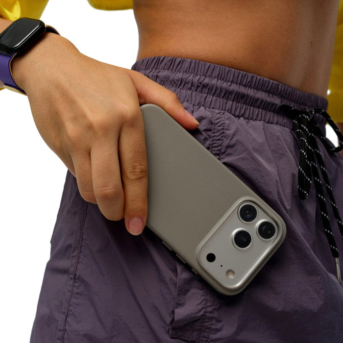 เคสไอโฟน Snap Phone (MOVAS) สำหรับ iPhone 17 Pro - Taupe พกพาง่าย แบรนด์ MOFT