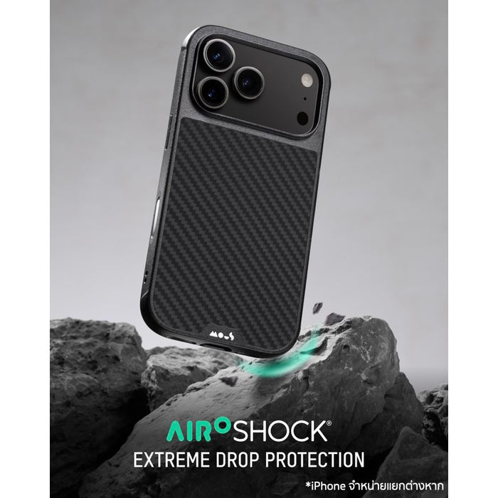 เคสกันกระแทก iPhone 17 Pro MOUS Limitless ทนทาน รองรับ MagSafe และ Qi2 ป้องกันมุม กล้อง เลนส์ พร้อมปุ่มควบคุมกล้องใหม่