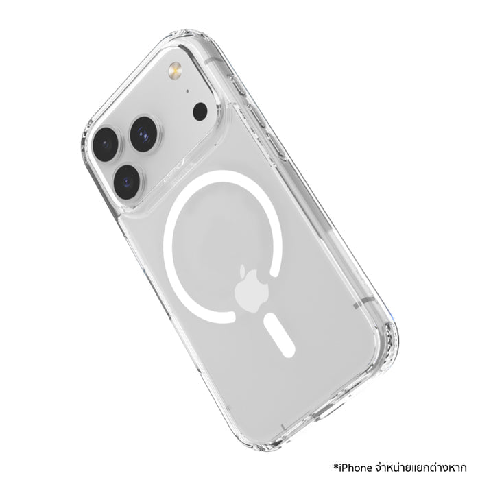 เคสไอโฟน Air Clear รองรับ MagSafe สำหรับ iPhone 17 Pro สี Clear กันกระแทก 6 ฟุต แบรนด์ RAPTIC