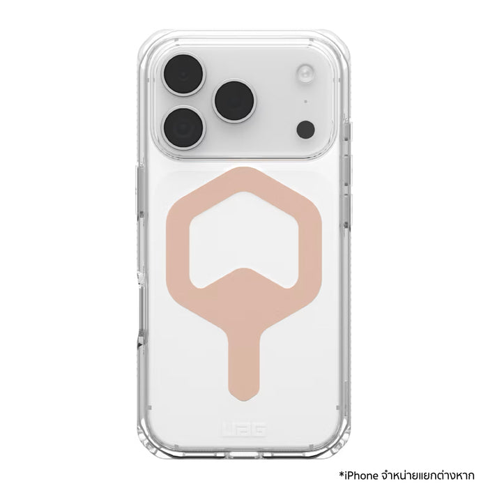 เคสไอโฟน Plyo รองรับ MagSafe สำหรับ iPhone 17 Pro -  Ice/Rose Gold แบรนด์ UAG