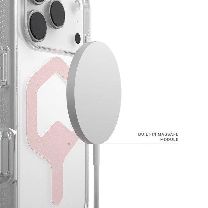 เคสใส iPhone 17 Pro Uag Plyo รองรับ MagSafe - Ice/Rose Gold