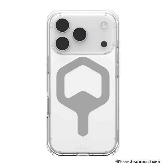 เคสไอโฟน Plyo รองรับ MagSafe สำหรับ iPhone 17 Pro - Ice/Silver แบรนด์ UAG