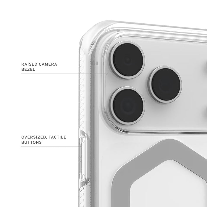 เคสใส iPhone 17 Pro Uag Plyo รองรับ MagSafe - Ice/Silver