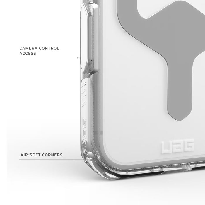 เคสใส iPhone 17 Pro Uag Plyo รองรับ MagSafe - Ice/Silver
