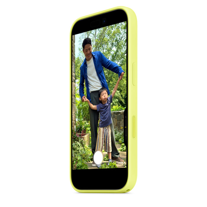 iPhone 17 Silicone Case with MagSafe - Neon Yellow