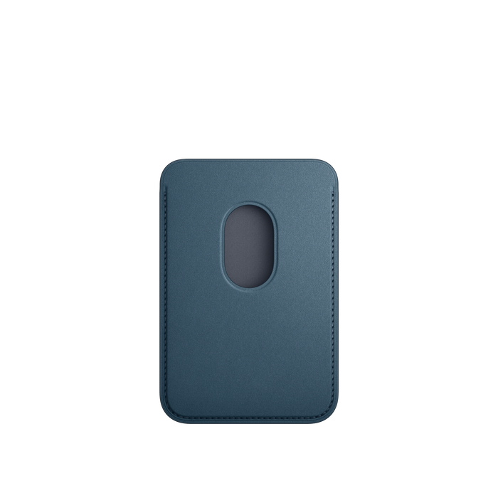 iPhone FineWoven Wallet with MagSafe - Pacific Blue
