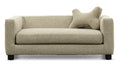Julien Taupe Dog Sofa with Performance Fabric