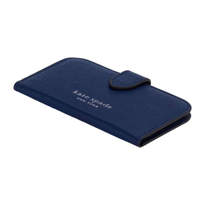 กระเป๋าสตางค์ใส่บัตร Kate Spade Morgan Magnetic สี Navy
