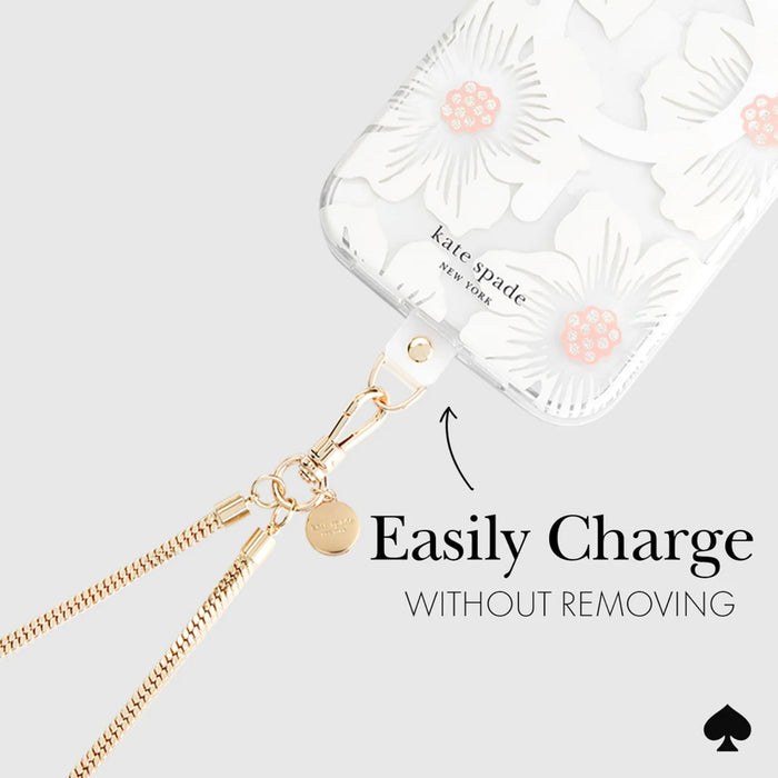 สายคล้องโทรศัพท์มือถือ Kate Spade Phone Crossbody สี Heart of Gold