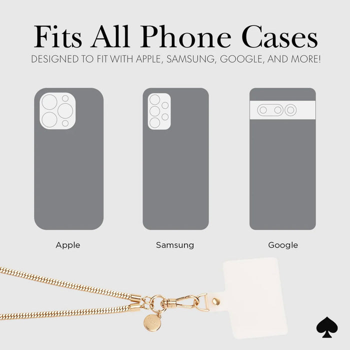 สายคล้องโทรศัพท์มือถือ Kate Spade Phone Crossbody สี Heart of Gold