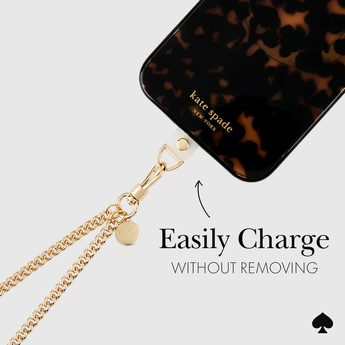 สายคล้องโทรศัพท์มือถือ Kate Spade Phone Crossbody สี Set in Stone