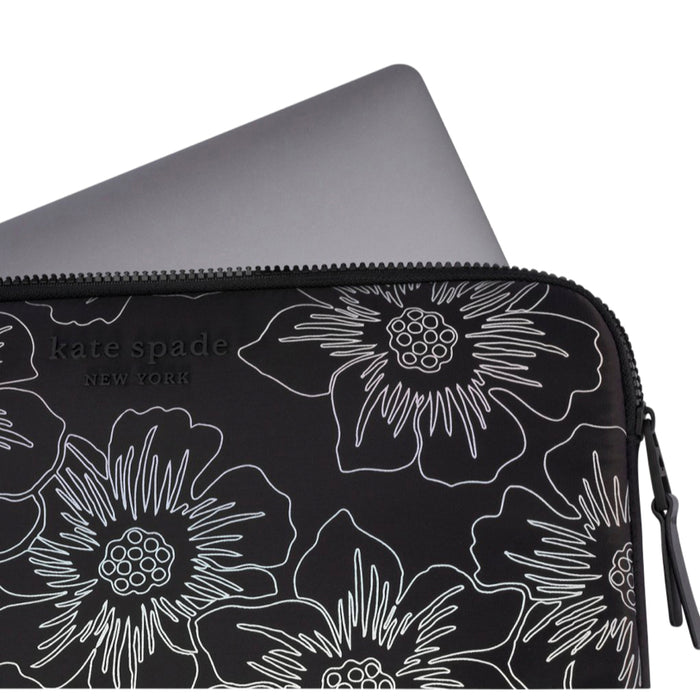 กระเป๋าคอมพิวเตอร์ Kate Spade Puffer 14 นิ้ว สี Hollyhock Iridescent Black