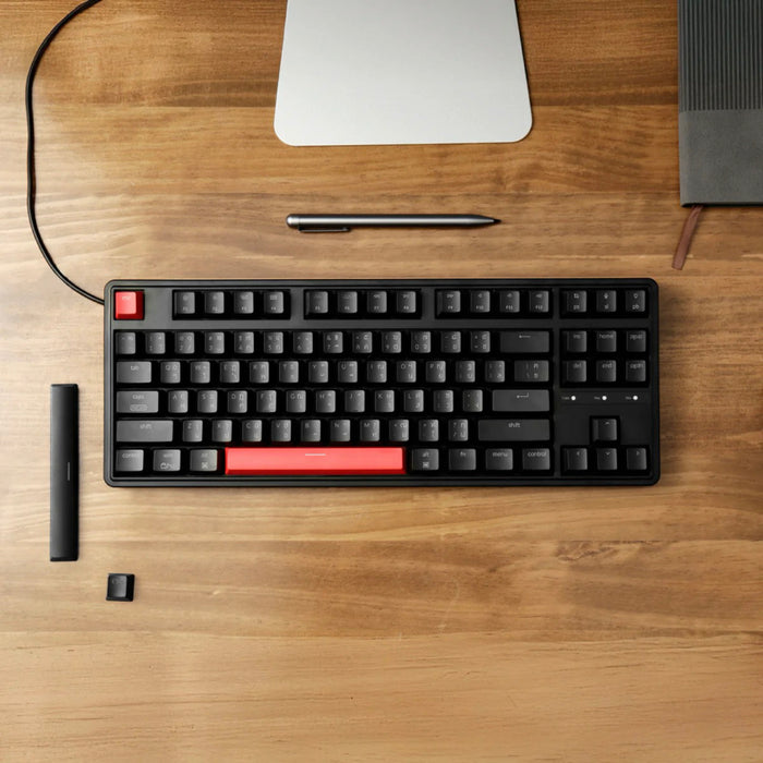 คีย์บอร์ดแบบมีสาย Keychron C3 Pro สวิตซ์ Brown