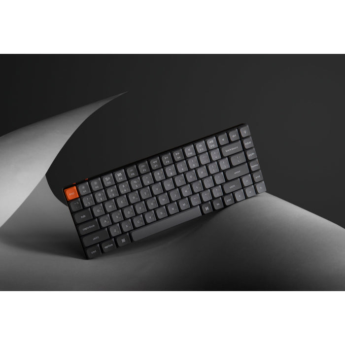 คีย์บอร์ดไร้สาย Keychron K3 Max Hot-Swappable Blue Switch TH