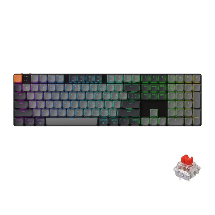 คีย์บอร์ดไร้สาย Keychron K5X QMK Red Switch