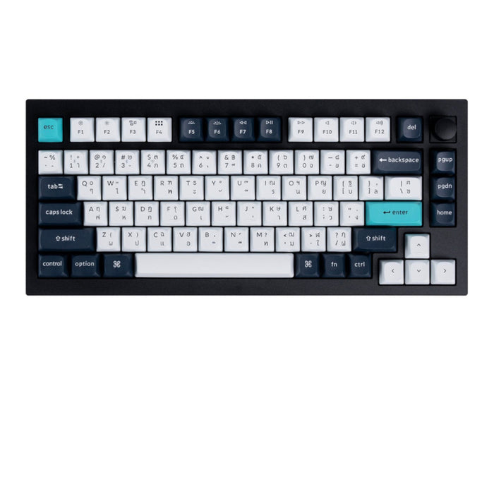 คีย์บอร์ดไร้สาย Keychron Q1 Max สี Black สวิตซ์ Red